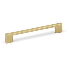 Brushed Brass Kitchen Cabinet