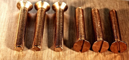 Countersunk slotted silicon - countersunk,