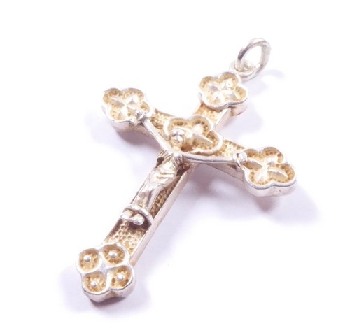 Vintage cross pendant - cross, jesus