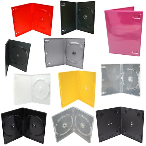 Double single dvd cases 14mm - dvd,