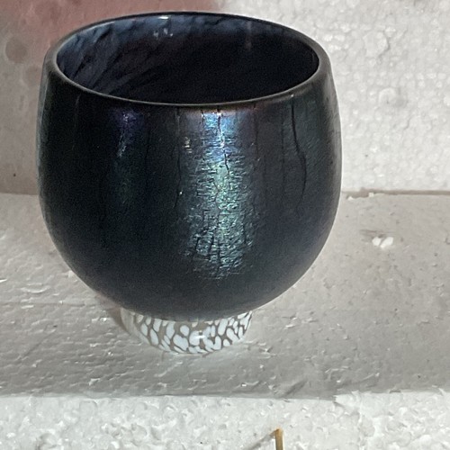 Art glass vase - art,
