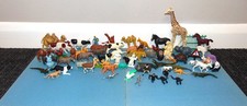 Vintage Britains +Others Plastic Farm Animals And Figures Bundle 1970's-1980's