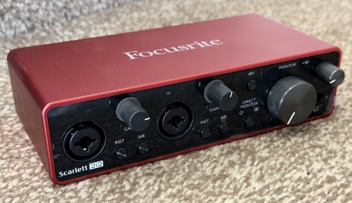 Focusrite scarlett 2i2 3nd gen - focusrite,
