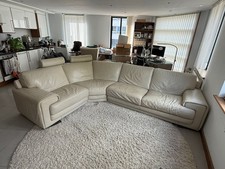 Natuzzi Leather Corner Sofa 5