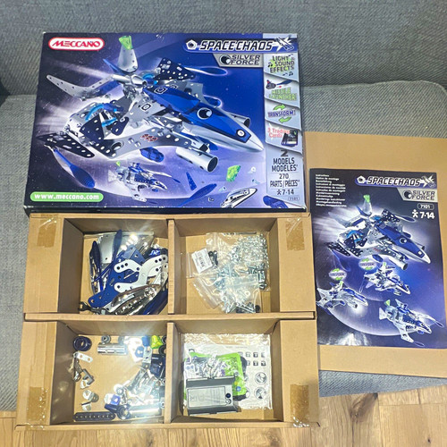 Meccano space chaos silver - meccano,