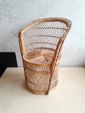 Mini Childs Mid Century Rattan