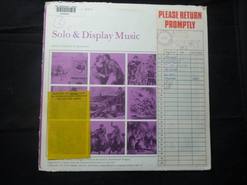 Various solo display music - various,