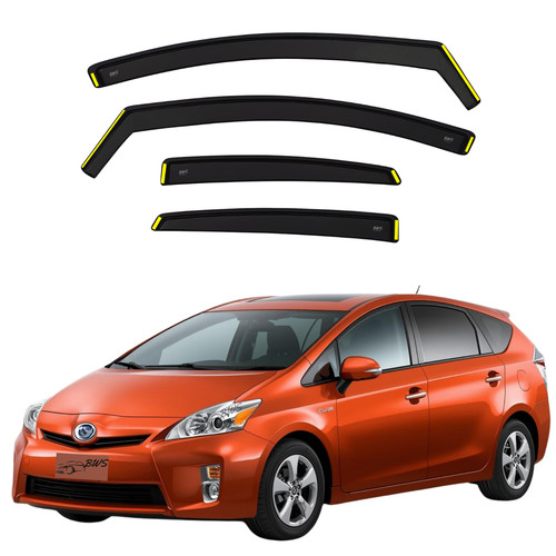Bws wind deflectors for toyota - for,