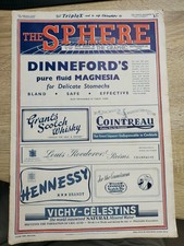 The Sphere Magazine collection of 58 editions between 16/09/39 and 28/10/44