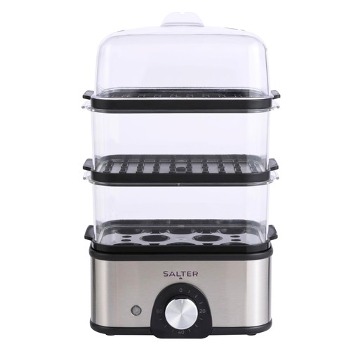 Salter food steamer tier - salter, 3-tier