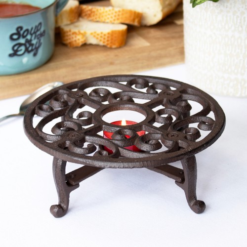 Lattice cast iron pot - cast,