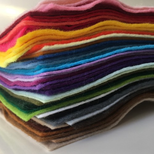 Wool mix felt pack 40 - mix,