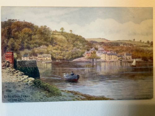 Quinton vintage postcard - r,