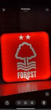 Nottingham Forest Fc Lightbox Long Lead USB Powered Led Lamp Football