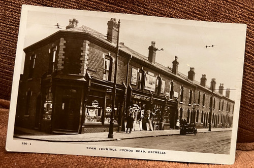 Antique postcard nechells - postcard,