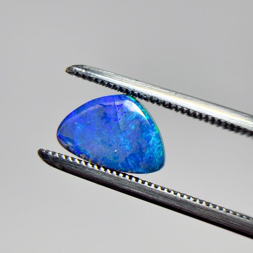 Doublet black opal - black, opal,