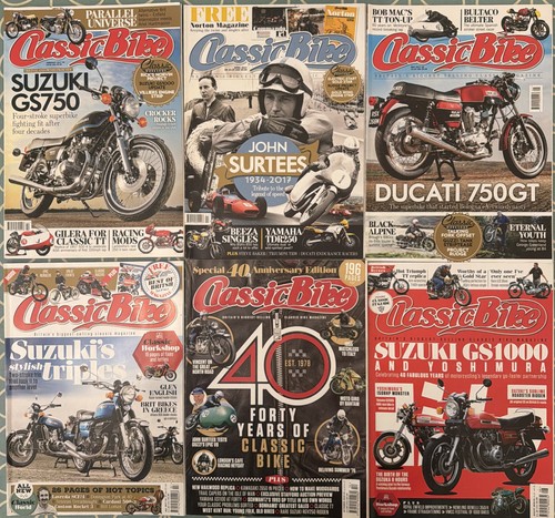 Classic bike magazine - 6x,