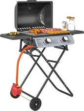 Outsunny Foldable Gas BBQ with