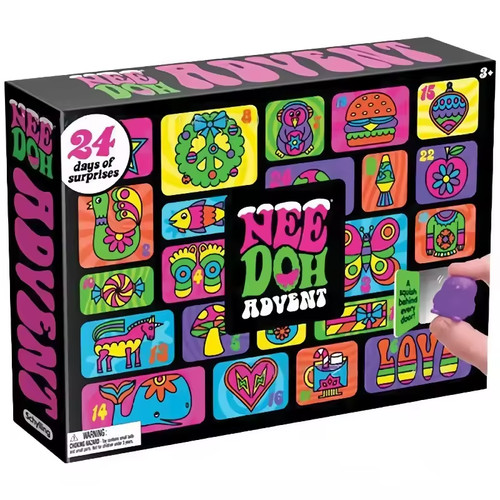 24pcs needoh advent calendar - needoh,