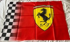 Genuine Ferrari F1 Formula One Flag 38” X 28”