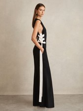 Reiss Womens Black Jumpsuit