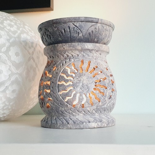 Soapstone oil burner wax - oil,