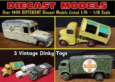 3 OLD MECCANO DINKY TOYS