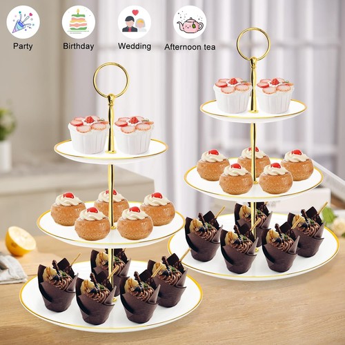 2pcs tier cake stand - 2pcs, 3