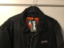 Men’s Schott Black Bomber