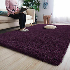 Thick Modern X Large Small Soft Shaggy Rug Living Room Bedroom Carpet Runner Mat