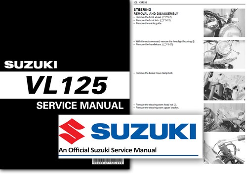 Suzuki vl125 intruder service - vl125,