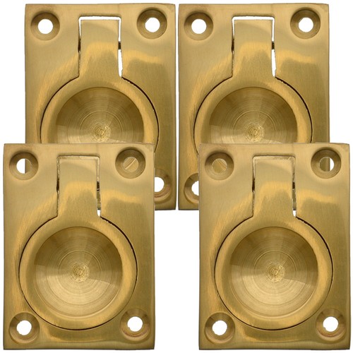 Solid brass recessed ring - 4,