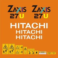 Hitachi Zaxis 27U Mini Digger