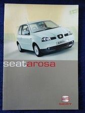 Seat Arosa Brochure 2000