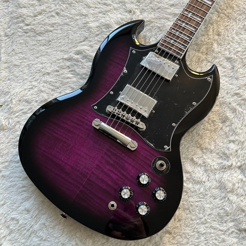 Purple 6string electric - purple, sg
