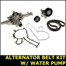 Ribbed Belt Kit w/ Water Pump