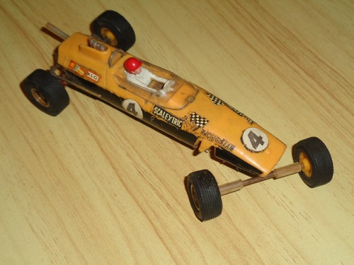 Vintage scalextric team car - vintage,