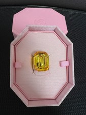 BNIB SWAROVSKI Lucent Yellow