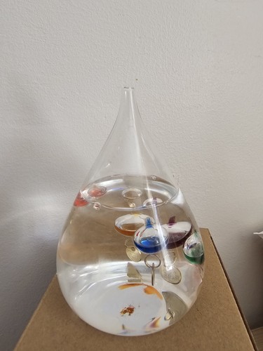 Teardrop galileo thermometer - galileo,