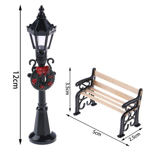 2pcs miniature christmas - 2pcs,