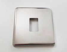 Light Switch Cover Plate Conversion in Victorian chrome Single / Double stick on