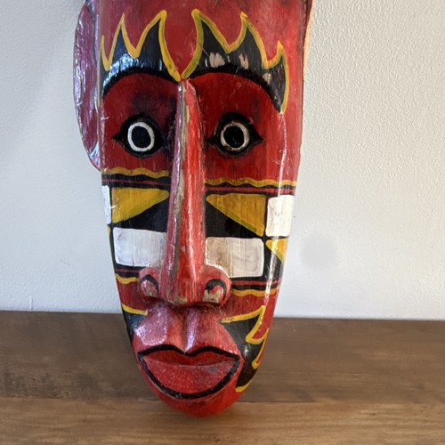Hand carved african tribal - hand-carved,