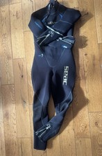 Seac Azzurra 5mm Dive Semi Dray Wetsuit Women's Size 10 UK