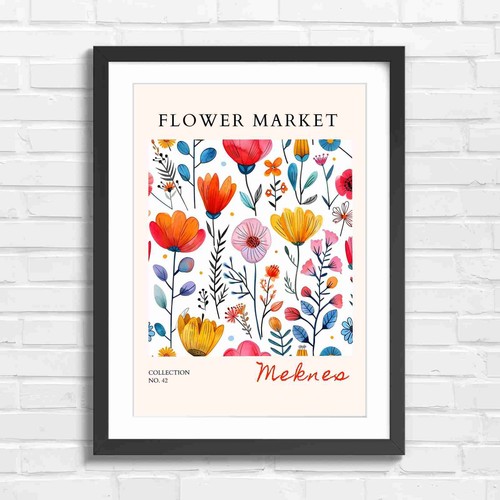 Vibrant flower market - flower,