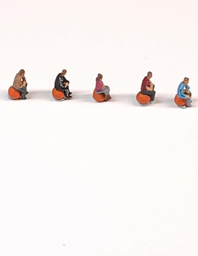 Gauge 1970s figures - 1970s, x5