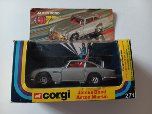 Corgi james bond aston - bond,