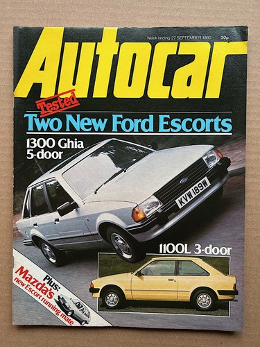 Ford escort autocar magazine - escort,
