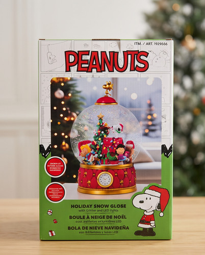 Disney peanuts holiday snow - disney,