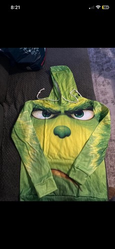 Grinch hoodie brand new size - grinch,