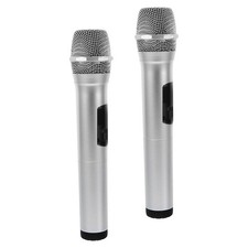 2 Pcs Microphone Model Stage